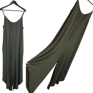 Eco Threads Baggy Spaghetti Strap Jumpsuit